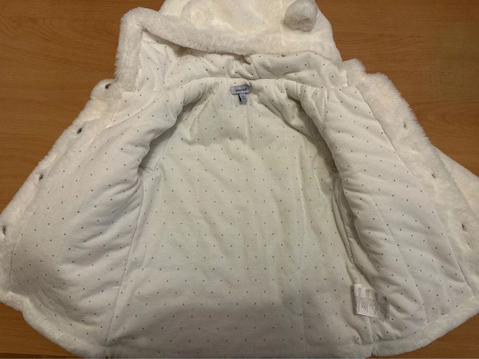 Veste fausse fourrure à capuche oreilles Absorba - photo numéro 3