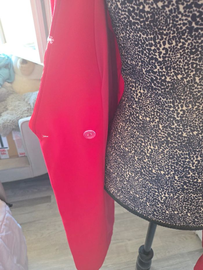 Blazer Rouge Original  de chez Shein en taille L - photo numéro 10