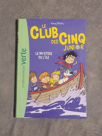 Le Club Des Cinq Junior - Tome 2 - Le Mystère De L'île Enid Blyton