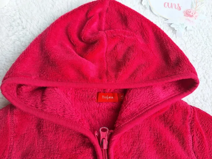 Veste polaire fushia - photo numéro 2