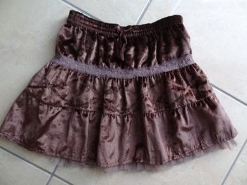 Jupe velours Orchestra T 7 ans