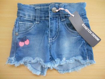 Short court jean fille 18-24 mois / 92 cm neuf - Zeeman