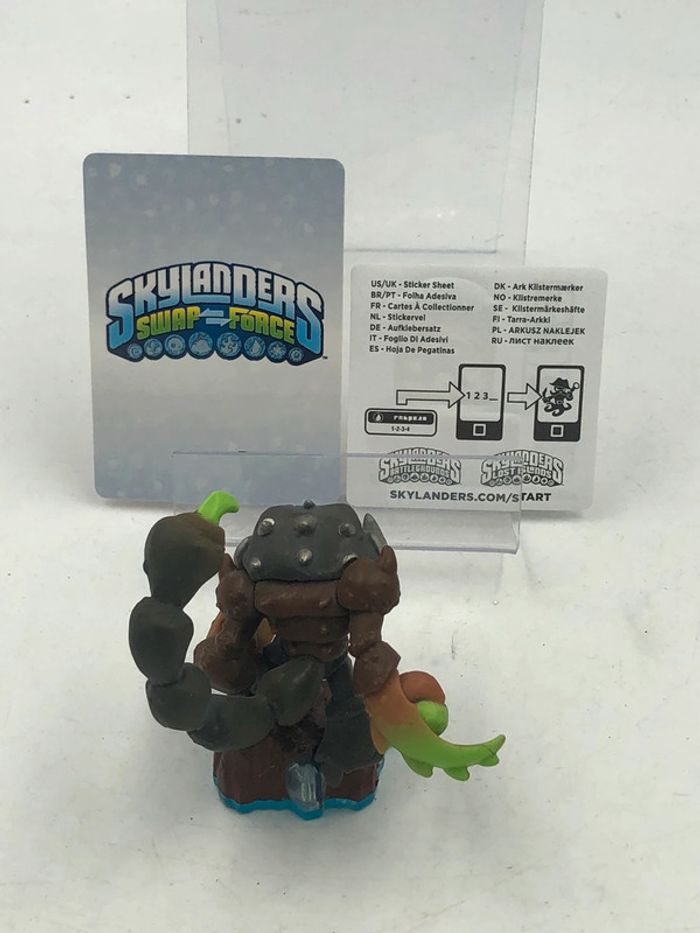 Figurine Skylanders Swap Force Twin Blade Chop Chop + cartes - photo numéro 3