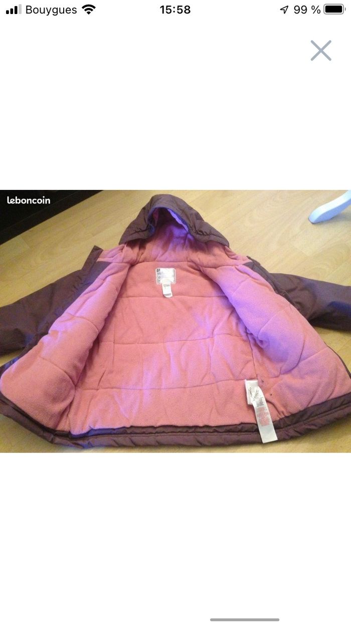 Manteau blouson de ski taille 4 ans - photo numéro 4