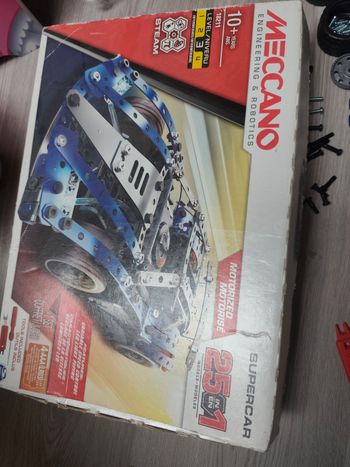 Meccano 18211 supercars motorisé 25 modèles en 1  