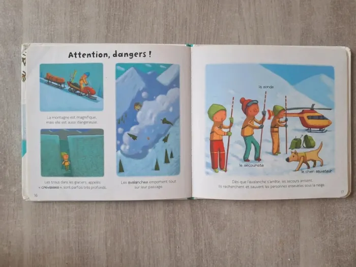 Livre Ma Baby encyclopédie Larousse la montagne - photo numéro 3