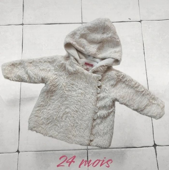 Veste gilet mi-saison fourrure 🌸