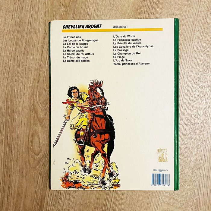 BD Chevalier Ardent Tome 17 : Yama, Princesse d’Alampur (1989) Bande Dessinée Édition Originale - photo numéro 2