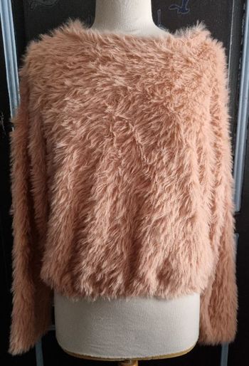 Pull  fausse fourrure taille L