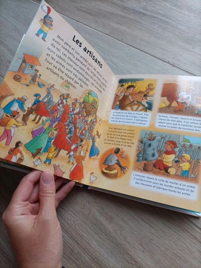 Livre la petite imagerie : au temps des chevaliers - photo numéro 11