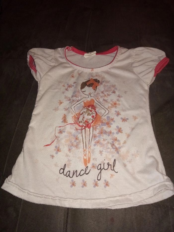 Tee shirt fille 3 ans