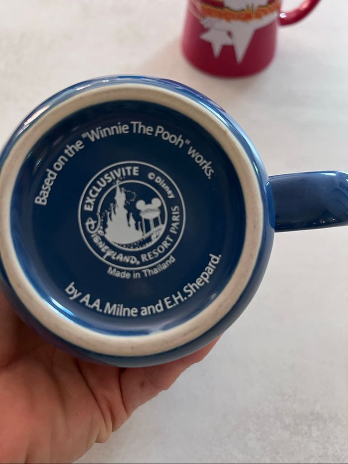 Mug  anniversaire Disney 15 ans bleu - photo numéro 4