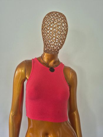 Top Court Fuschia Femme Taille M/38
