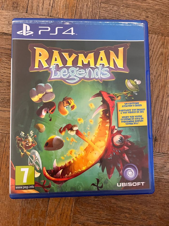 Jeu ps4 rayman legends
