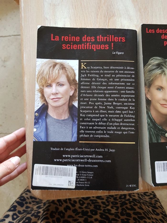 lot de 2 romans Patricia Cornwell - photo numéro 5