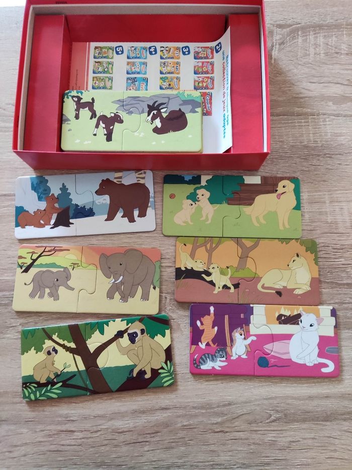 Jeu puzzle Maman et ses petits - photo numéro 2