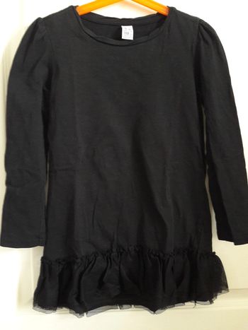 Robe noire Zara 5/6 ans