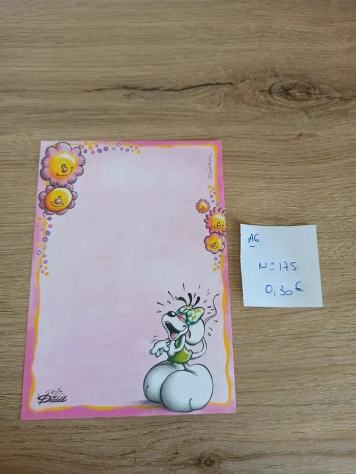 Feuille Diddl A6 175 0,30€