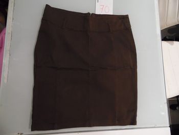 jupe marron in extenso taille 38