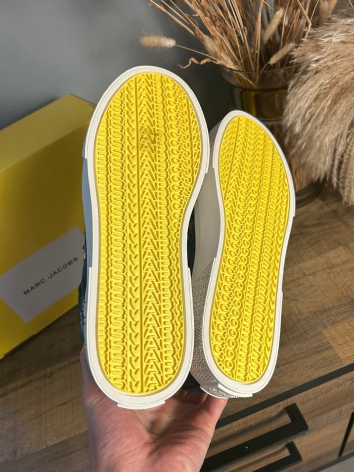Baskets Montantes Marc Jacobs bleu jeans 39 neuves - photo numéro 6