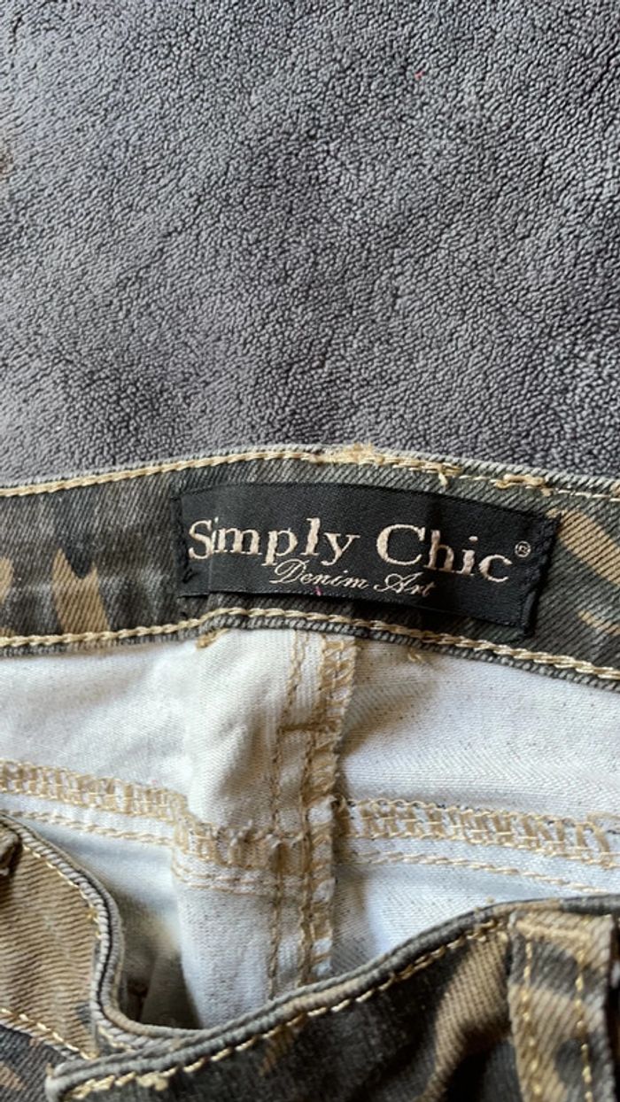 Jean Simply chic taille basse neuf taille 38 - photo numéro 3