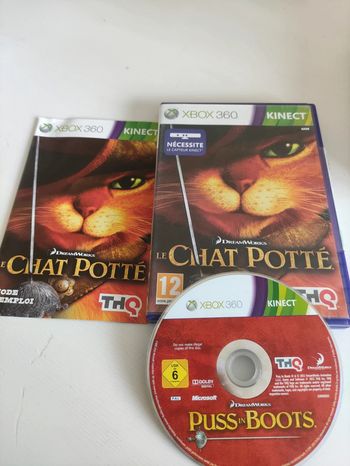 Le chat Potté Xbox 360 kinect