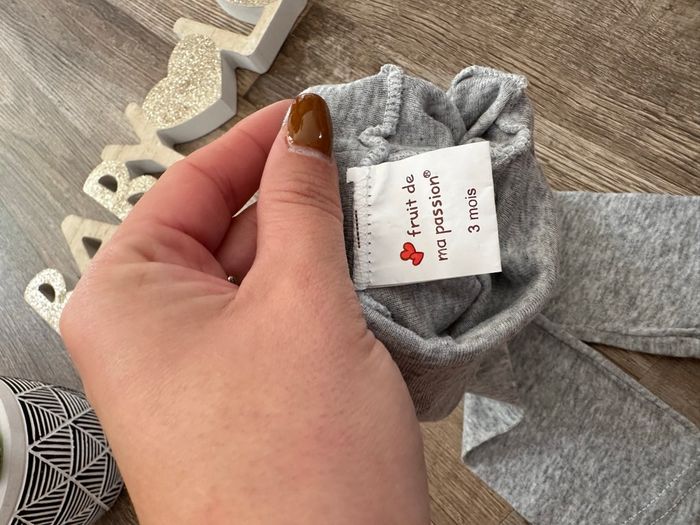 - leggings Fruit de ma passion - 3 mois - Très bon état - photo numéro 2