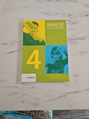 Van in objectifs Français 4 ème secondaire