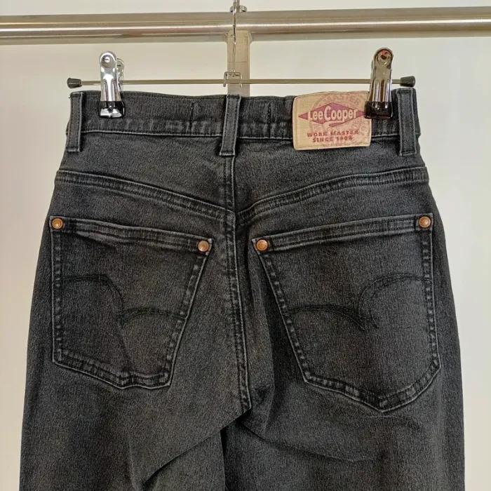 Jean slim gris Lee Cooper LC11 - Taille 40 - Taille haute - Coton stretch A590 - photo numéro 8