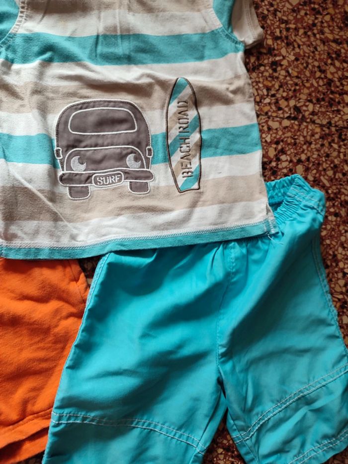 Tee shirt, short 2 ans - photo numéro 3