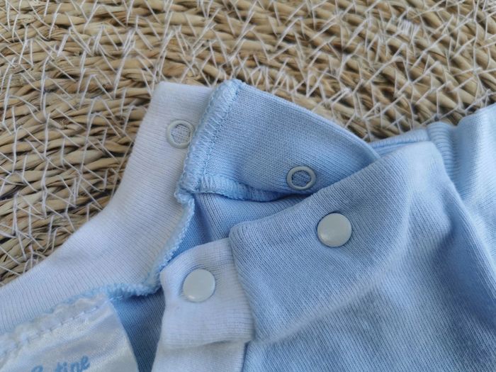 Tee-shirt 👣 manches courtes, garçon, tartine et chocolat, 6 mois - photo numéro 4