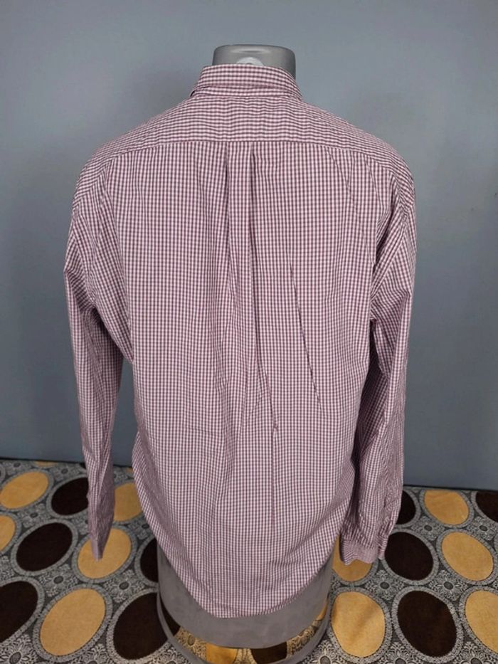 Chemise chevignon manches longues à carreaux homme / slim / taille XL (415) - photo numéro 6