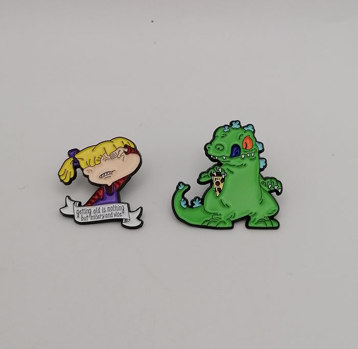 lot 2 Pin's, broche série tv Les Razmoket - photo numéro 2