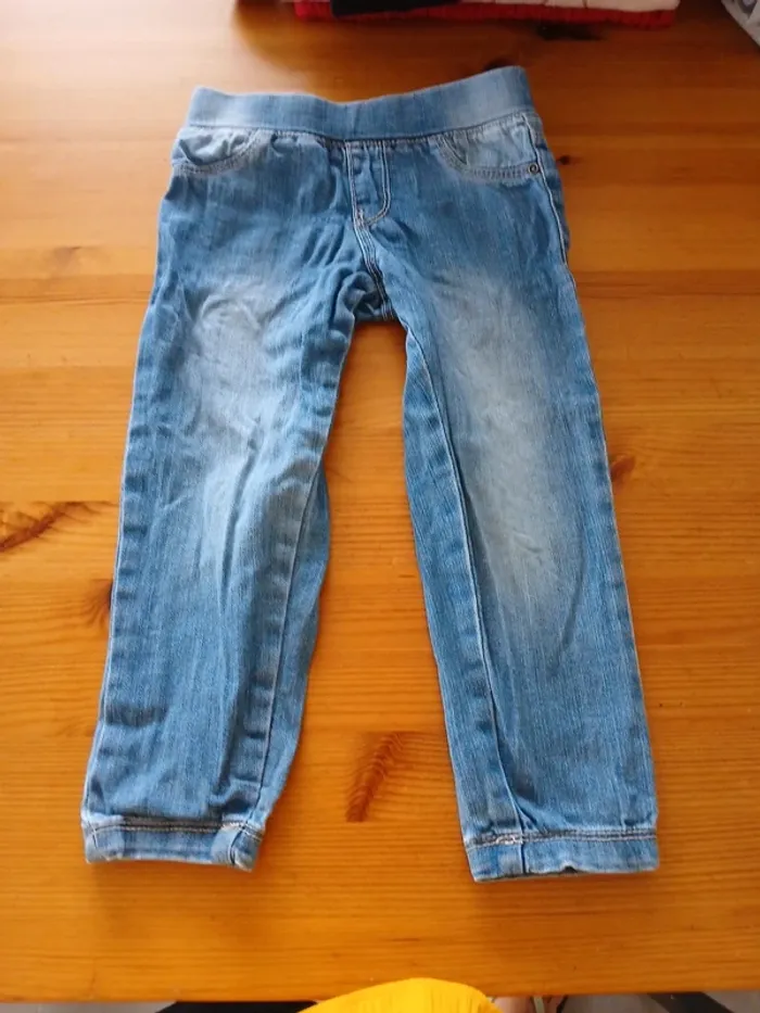 Tregging  jeans okaidi