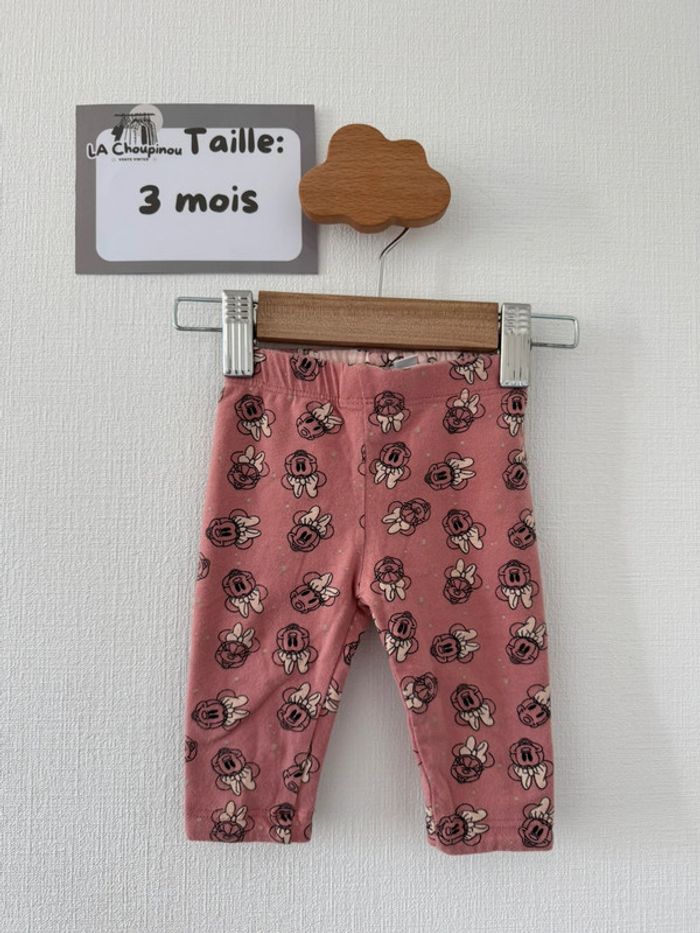 Legging Minnie - taille 3 mois 🌸