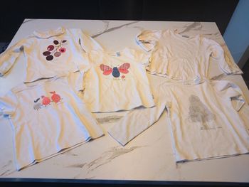 Lot de 5 t shirts blancs