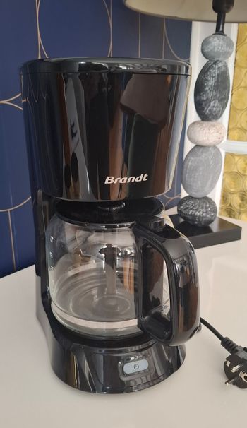 cafetière BRANDT noire