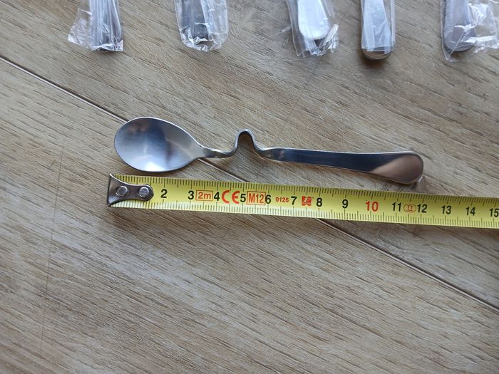 Lot de 10 petites cuillères à verrine neuves - photo numéro 2