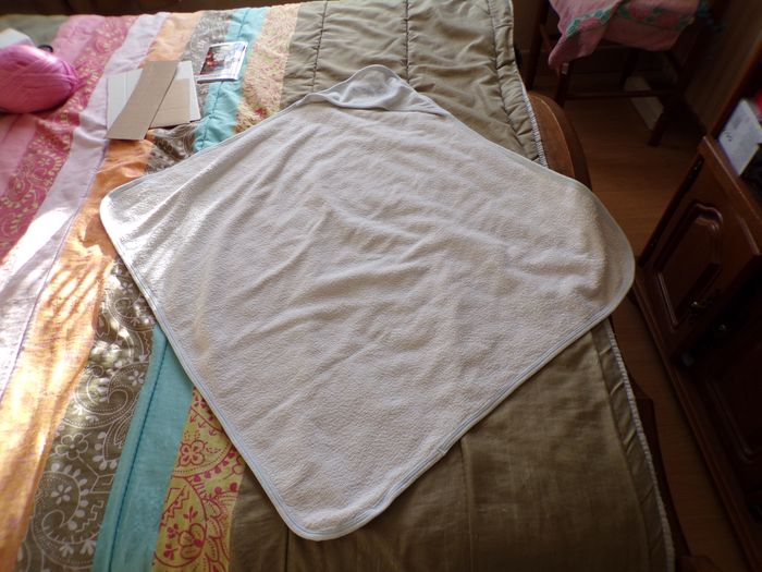 Sortie de bain blanche