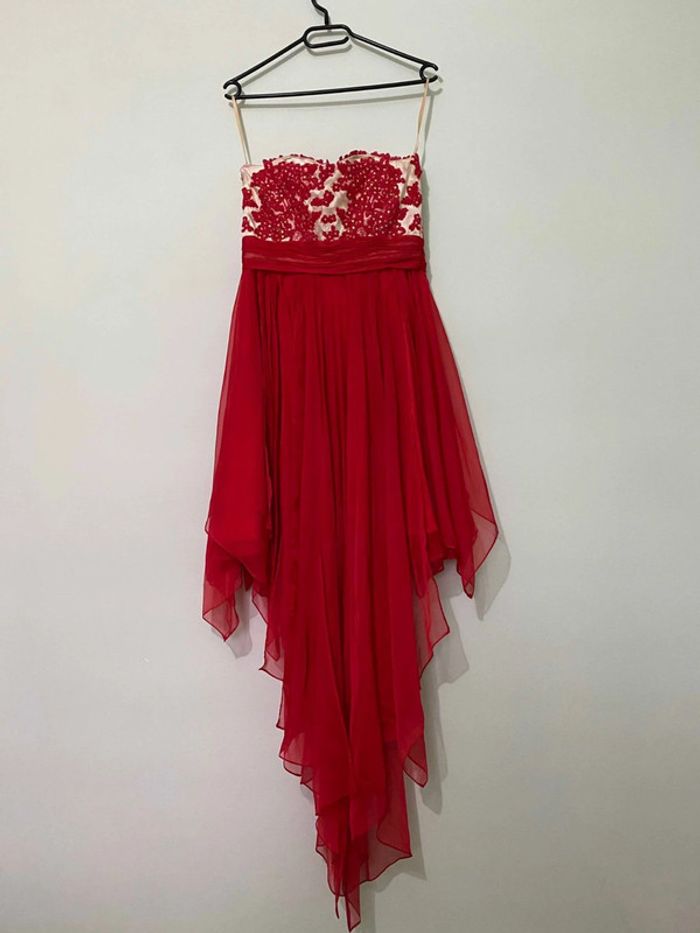 Robe bustier rouge Fashion New York - photo numéro 5