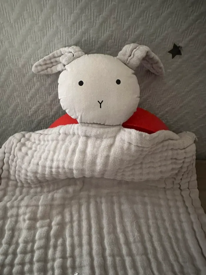 Doudou plat lapin Liewood doudou lange XL 60 cm - photo numéro 2