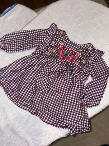 Robe fleuri bébé