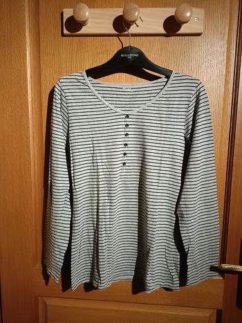 Pull gris clair