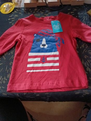 T-shirt 12 mois neuf