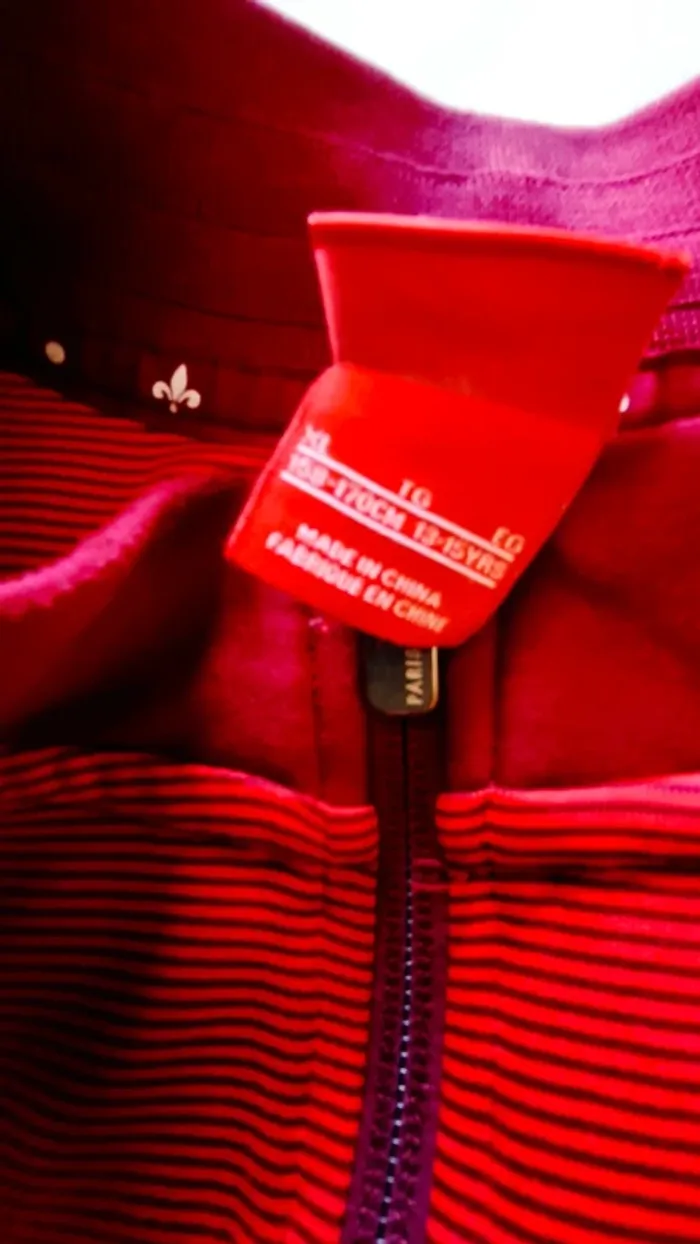 Veste zippée PSG - photo numéro 2