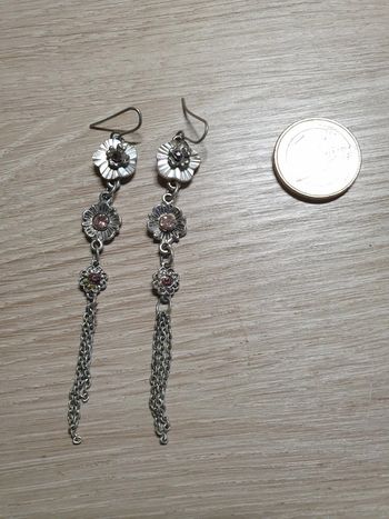 Superbes b o fleurs nacre vintage