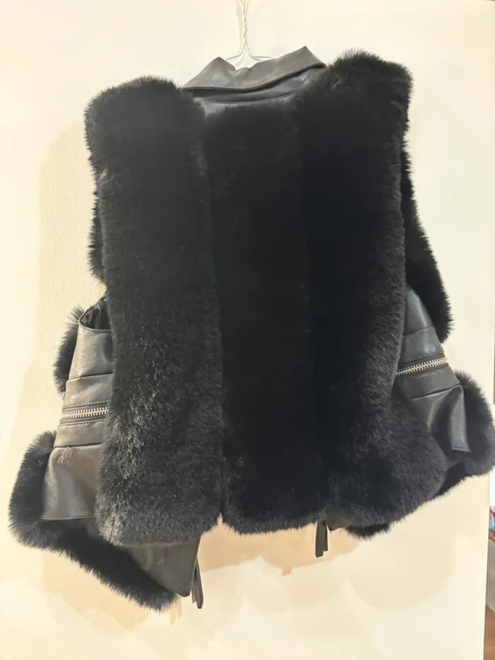 Veste sans manche fourrure - photo numéro 6