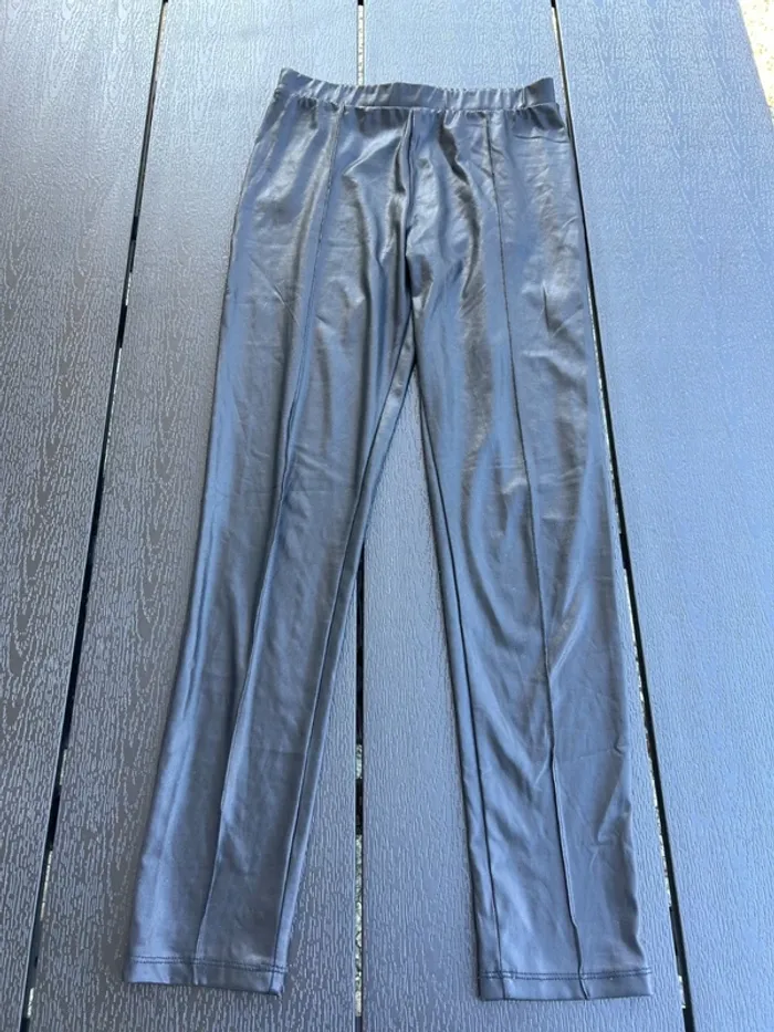 Legging simili-cuir