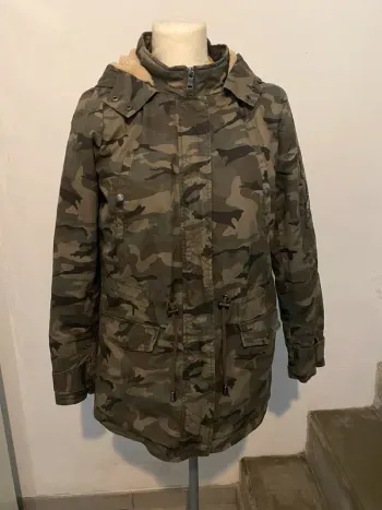 Veste d’hiver motif militaire