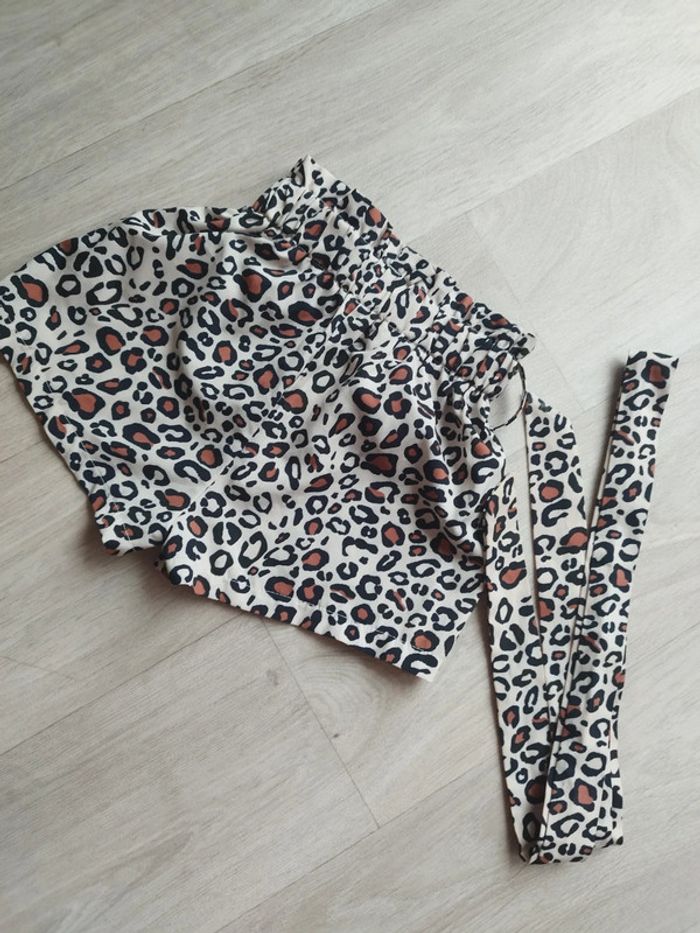 Short léopard 4ans